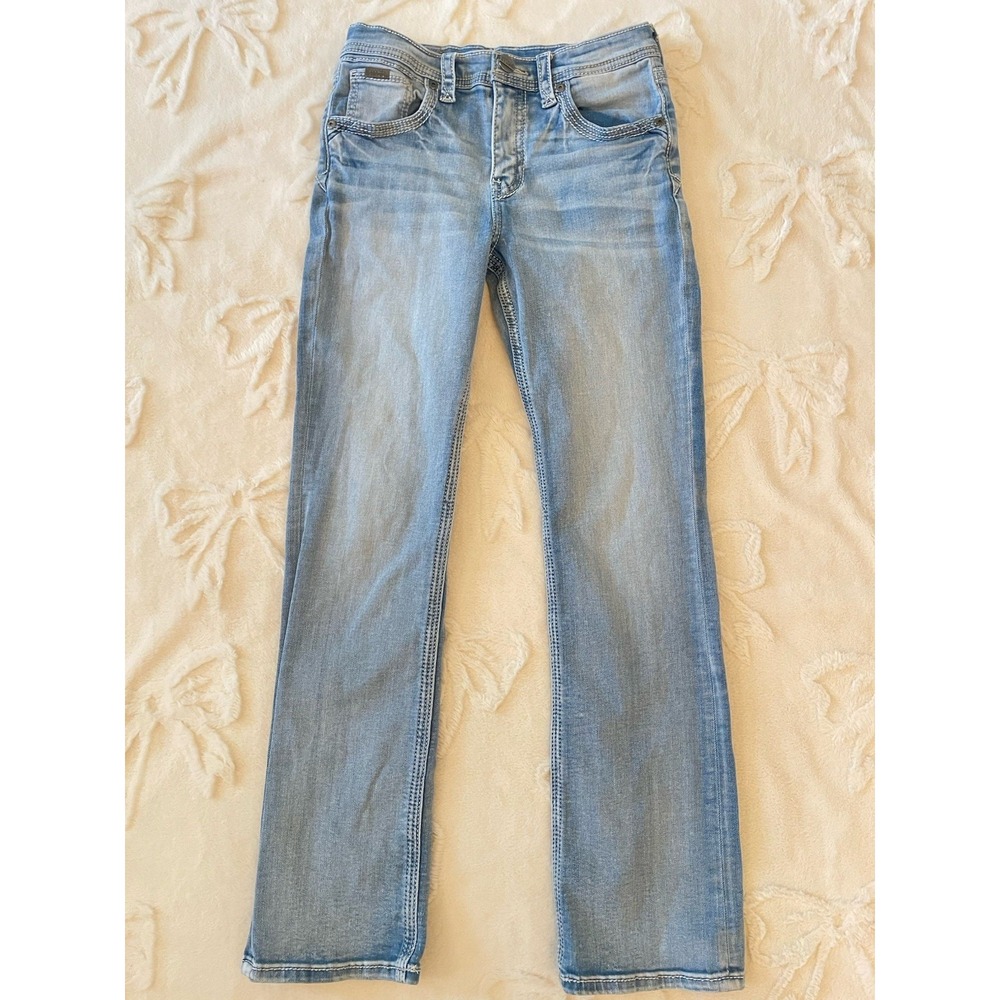 Buckle Black Fit No. 109 Bootcut Jeans Medium Blue Kids Size 14